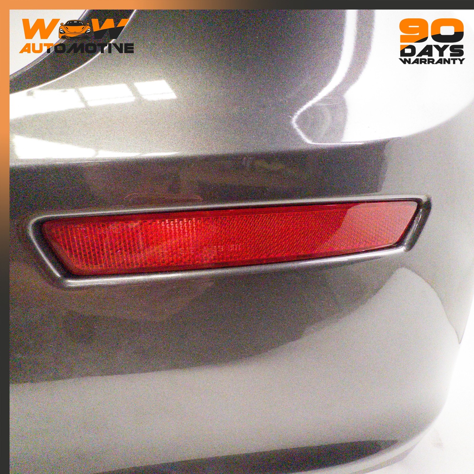 14-19 MASERATI GHIBLI REAR BUMPER REAR BUMPER COVER REFLECTOR LIGHT LAMP OEM