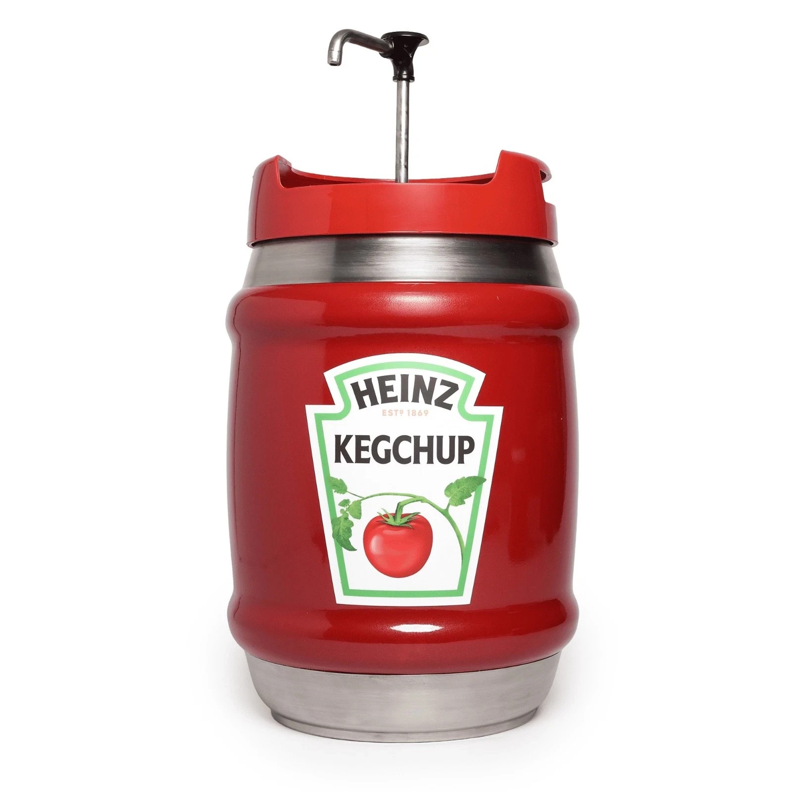 HEINZ KegChup Ketchup Keg with 114oz Jug LIMITED To 157 - IN HAND SHIPS FAST!!