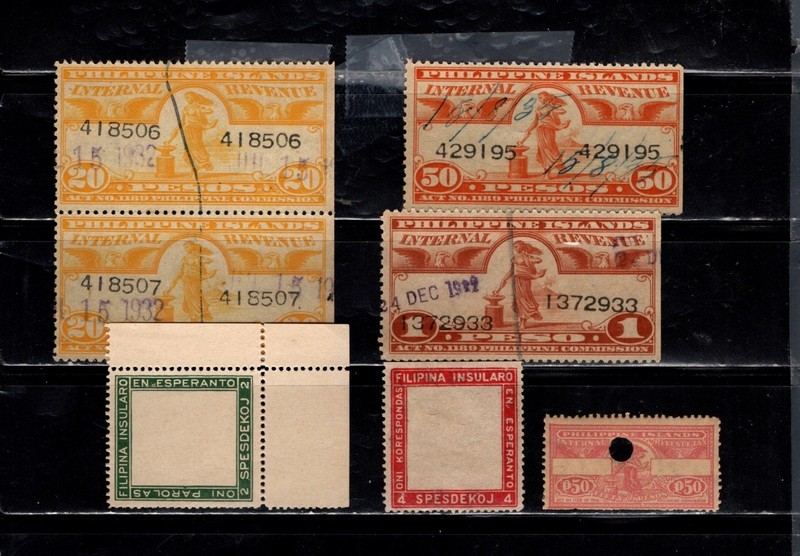Philippine Revenues squares are MNH (3003