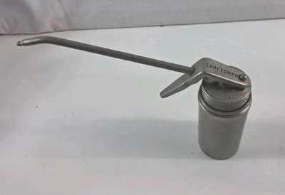 #ad Vintage Craftsman Trigger Pump Oil Can Oiler Pat. No. 2.595.118 Made in USA $16.47
