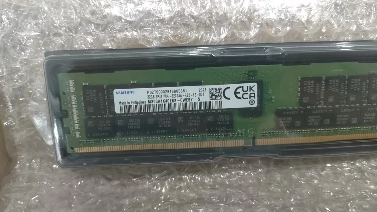 Samsung DDR4 SDRAM 32 GB Total Capacity Memory (RAM) for sale | eBay