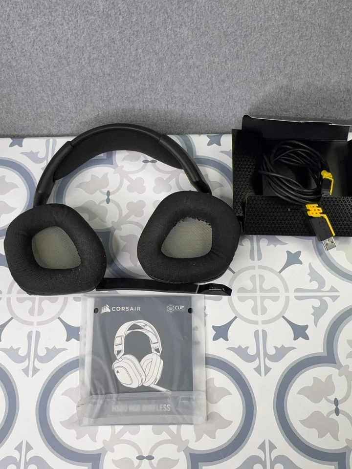 Corsair HS80 RGB Cuffie Gaming Wireless Multipiattaforma Testate e Funzionanti - Immagine 4 di 4