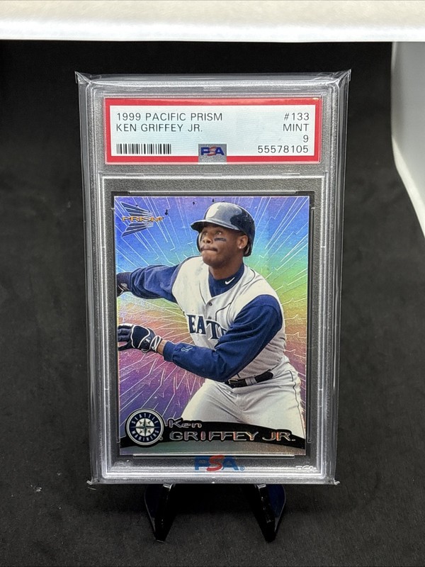 1999 Pacific Prism - Ken Griffey Jr #133 PSA 9, Pop 8 - No PSA 10’s