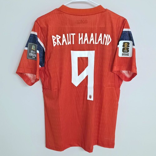 Erling Haaland Norway World Cup Jersey 2026. Size Large