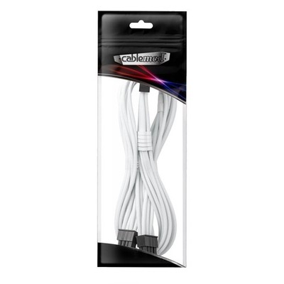CableMod E-Series Pro ModFlex 12VHPWR 90 Degree Ver. B Dual 8-Pin White EVGA