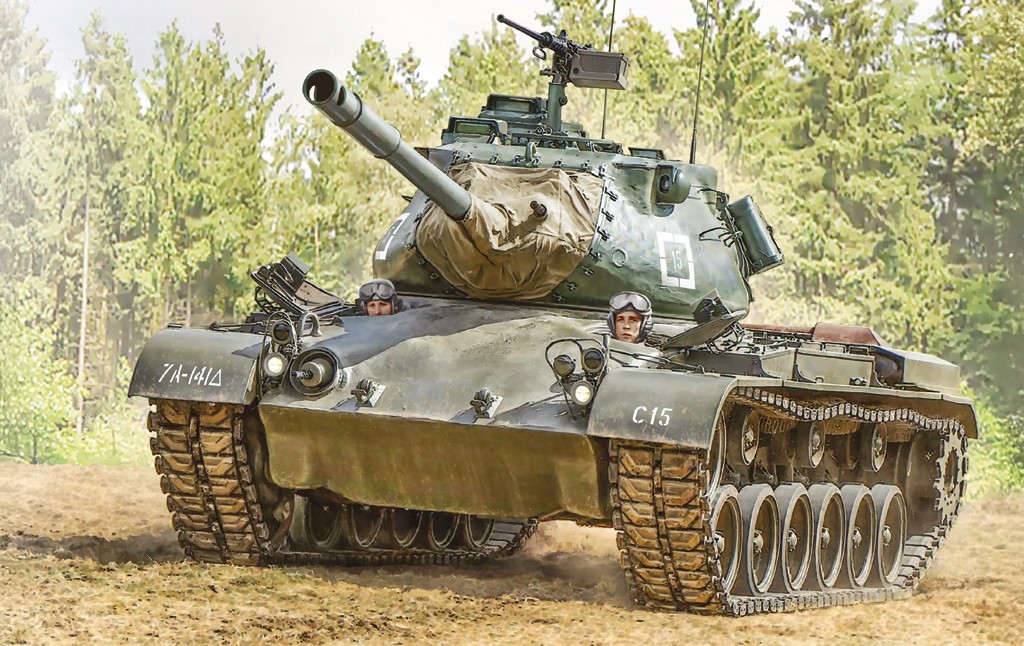 Italeri 1:35 M47 Patton Plastic Model Kit