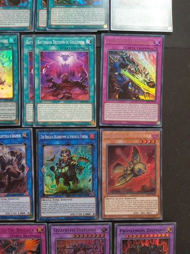 Lotto yugioh Caduto di Albaz Tri Brigata Marchiato in Rosso Lubellion Albion - Foto 11 di 24