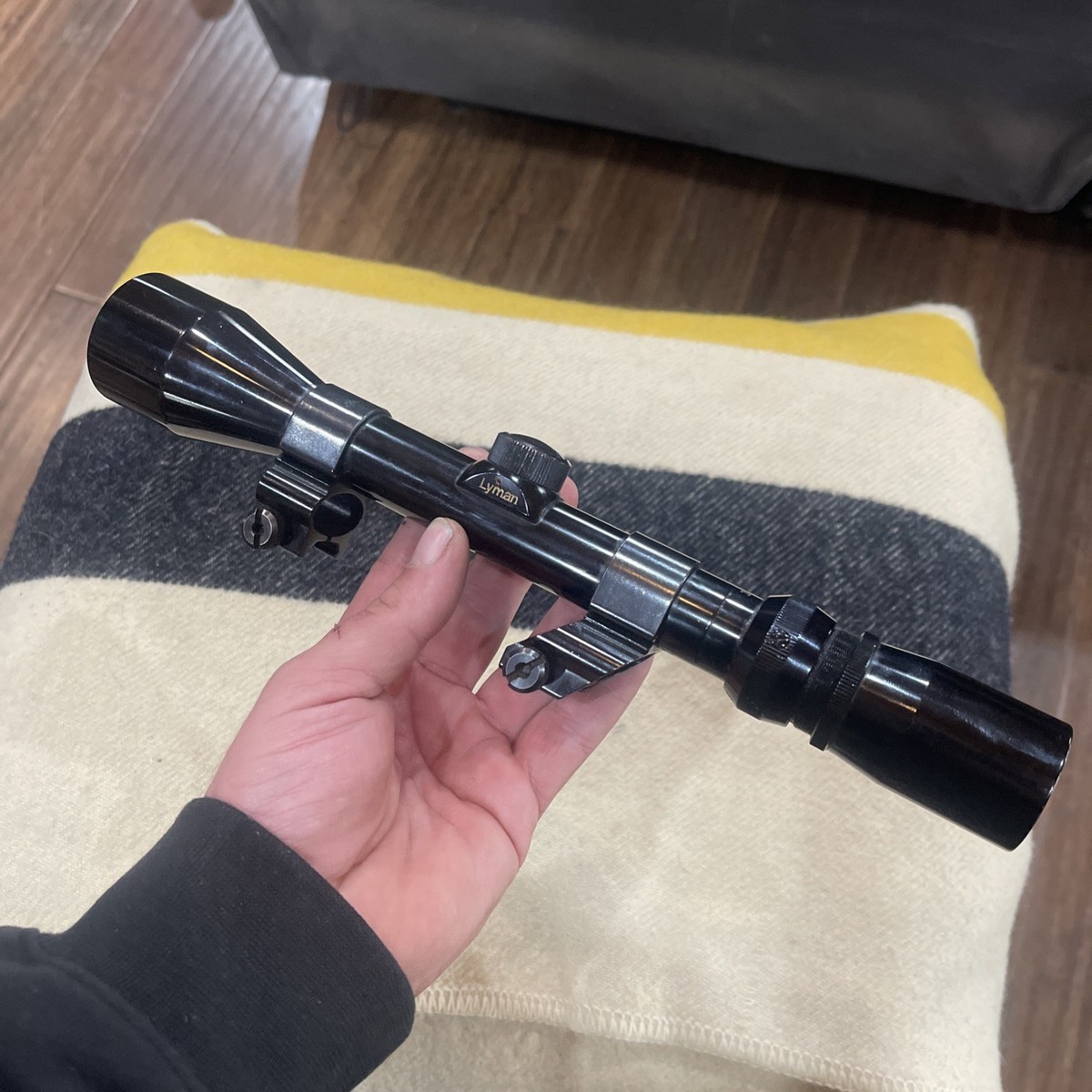 Vintage LYMAN 3X9 Rifle Scope - Gloss Black D-38 | eBay