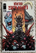 Image Comics King Spawn #45 X2 Sketched & Signed Smunchy + John Spangler Remark