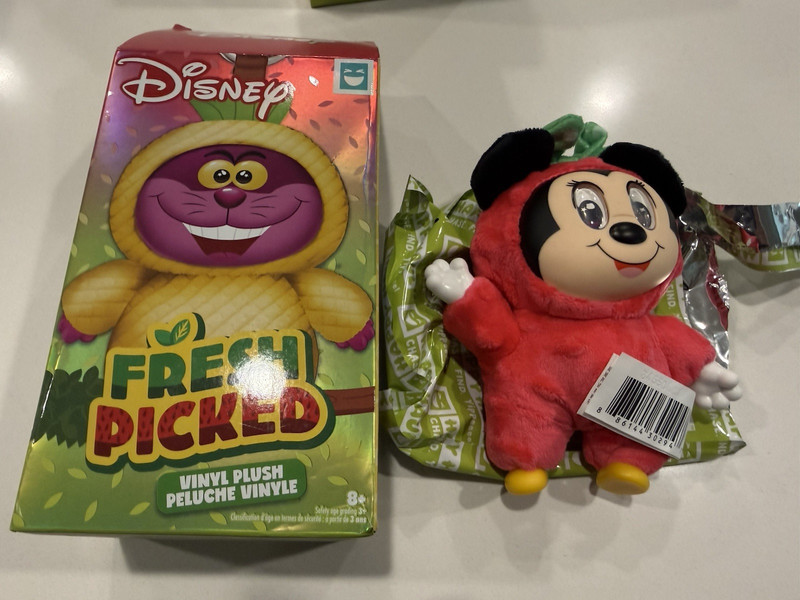 Disney Fresh Picked Minnie Vinyl Plush Toy - OPENED/New