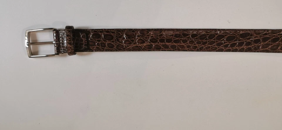 CROCODILE CEINTURE/ BELT HOMME ( ITALY) - Photo 4/4