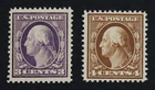 CKStamps: US Stamps Collection Scott#376 Mint NH OG #377 Mint H OG