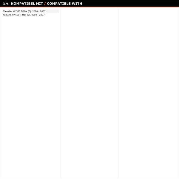 Windschutzscheibe MRA Vario Touring Screen VT Farblos Mit ABE FüR Yamaha XP-image