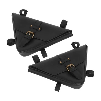 KICKSTARTER CLASSIC MOTORCYCLE PARTS Seitentaschen-Set Classic für BMW K75 K100 Motorrad Scrambler Cafe Racer Vintage