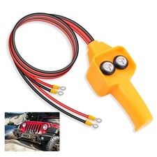 Winch Remote with Cables,Manual Push Button Winch Controller with Large Load 