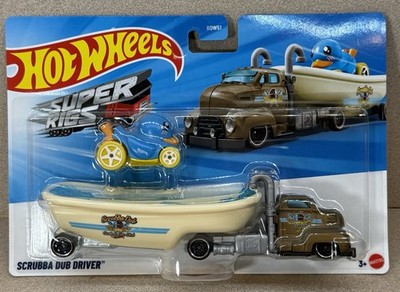NEW 2026 Hot Wheels Scrubba Dub Driver Super Rigs Duck N Roll
