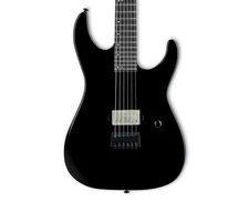 ESP LTD M-201HT Baritone Electric Guitar - Black w/Rosewood Fingerboard