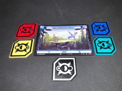 Star Wars Unlimited - Force Tokens Dark Side All Aspects 