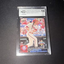 Upper Deck 2008 Phillies Chase Utley PP-38 Season Highlights BCCG 10