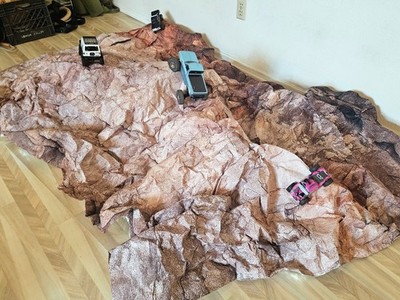 9ftx6ft Modular RC Crawler Course folding Indoor Trail  SCX24 TRX4M SCX30 1/18