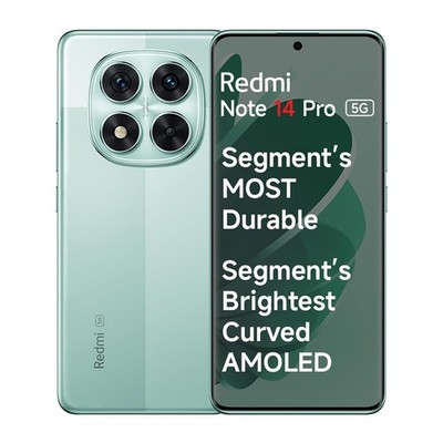 Redmi Note 14 Pro 5G (Ivy Green, 8GB RAM 128GB) 50 MP Sony Kamera