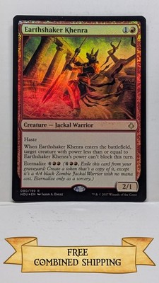 Earthshaker Khenra Hour of Devastation Foil