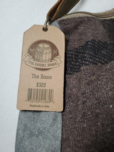 The Barrel Shack Tote Bag World Tour Recycled Military Paris Vegas  Dixon  - Picture 4 of 20