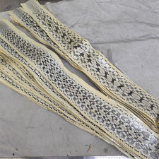 Real Leather Snake Skin Leather Hide Whole Pelts DIY Tanned Multicolor Material