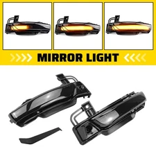 PAIR For Dodge Durango WD 2011-23 LED Dynamic Amber Side Mirror Signal Lights D