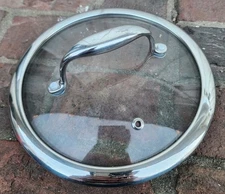 HexClad Authentic 7 Inch Lid Hybrid Cookware Tempered Glass Lid Replacement 2 Qt