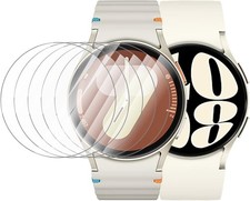 6 Pack Screen Protector for Samsung Galaxy Watch 7 40mm Anti-Fog Anti Scratch