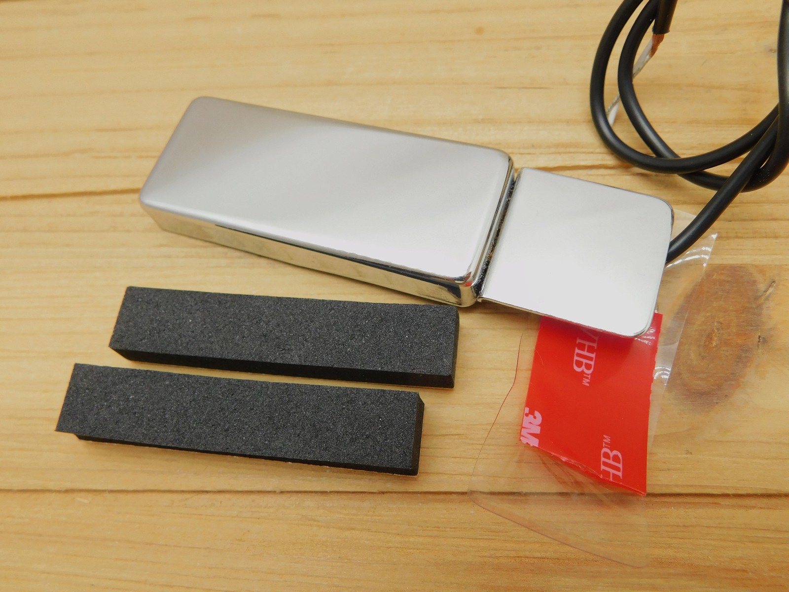 Artec Jazz Vintage Artist Side Mounted Mini Humbucker Pickup Chrome