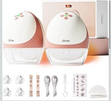 Lucina Heated Wearable Breast Pump Hands-Free- Sealed - Hospital Grade Suction