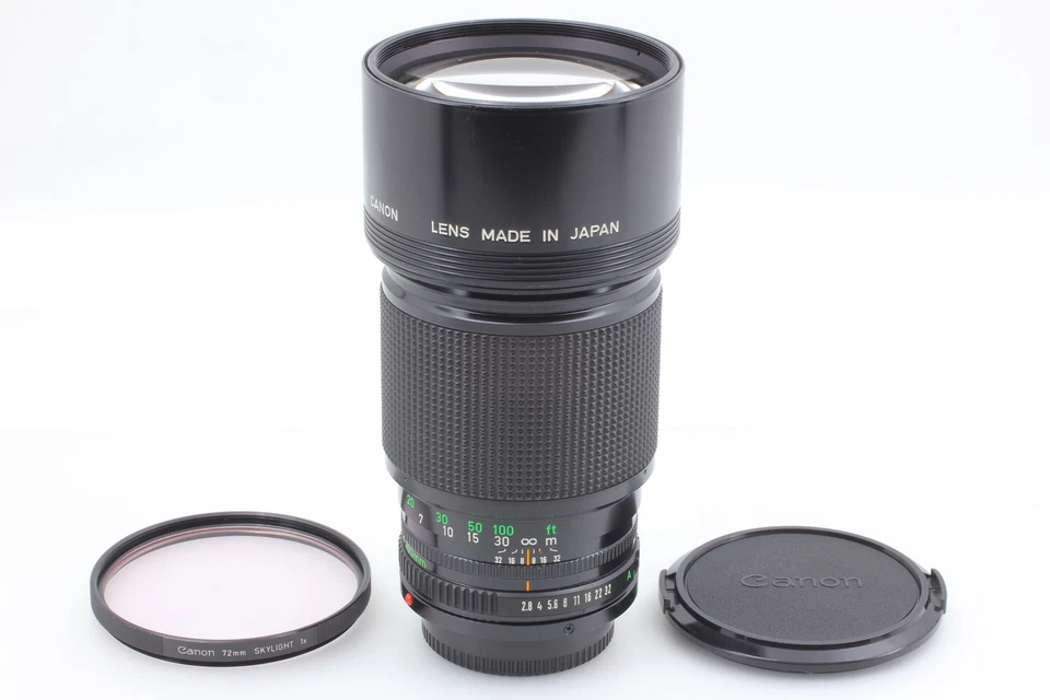 [MINT+++] Canon New FD 200mm f2.8 MF Telephoto Lens for SLR A-1 AE-1 From JAPAN - Image 2 of 4