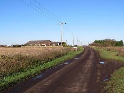 Foto 6x4 Weg Kopf voraus Coveney Die Annäherung an Way Head auf der Straße für c2017