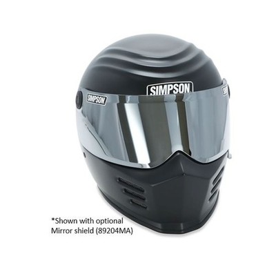 Simpson Safety 28315XX8 Outlaw Bandit Motorcycle Helmet 2XL Flat Black