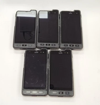 Lot of 5 Sonim XP8 XP8800 64GB Black AT&T Unlocked *READ** - Image 1 of 4