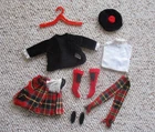 Vintage SKIPPER CLONE Barbie Interest SEARS DAVTEX HONEY SCOTLAND SET Hong Kong