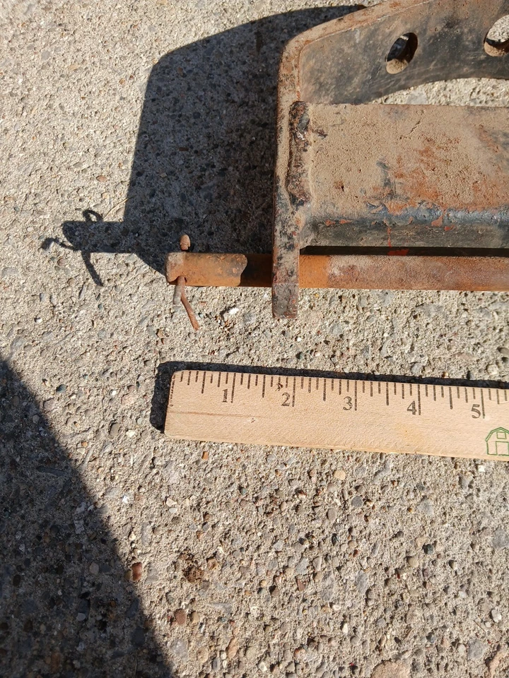 Wheel Horse dozer blade sector & channel Oem Bracket Used Read Dsc - Image 4 of 4