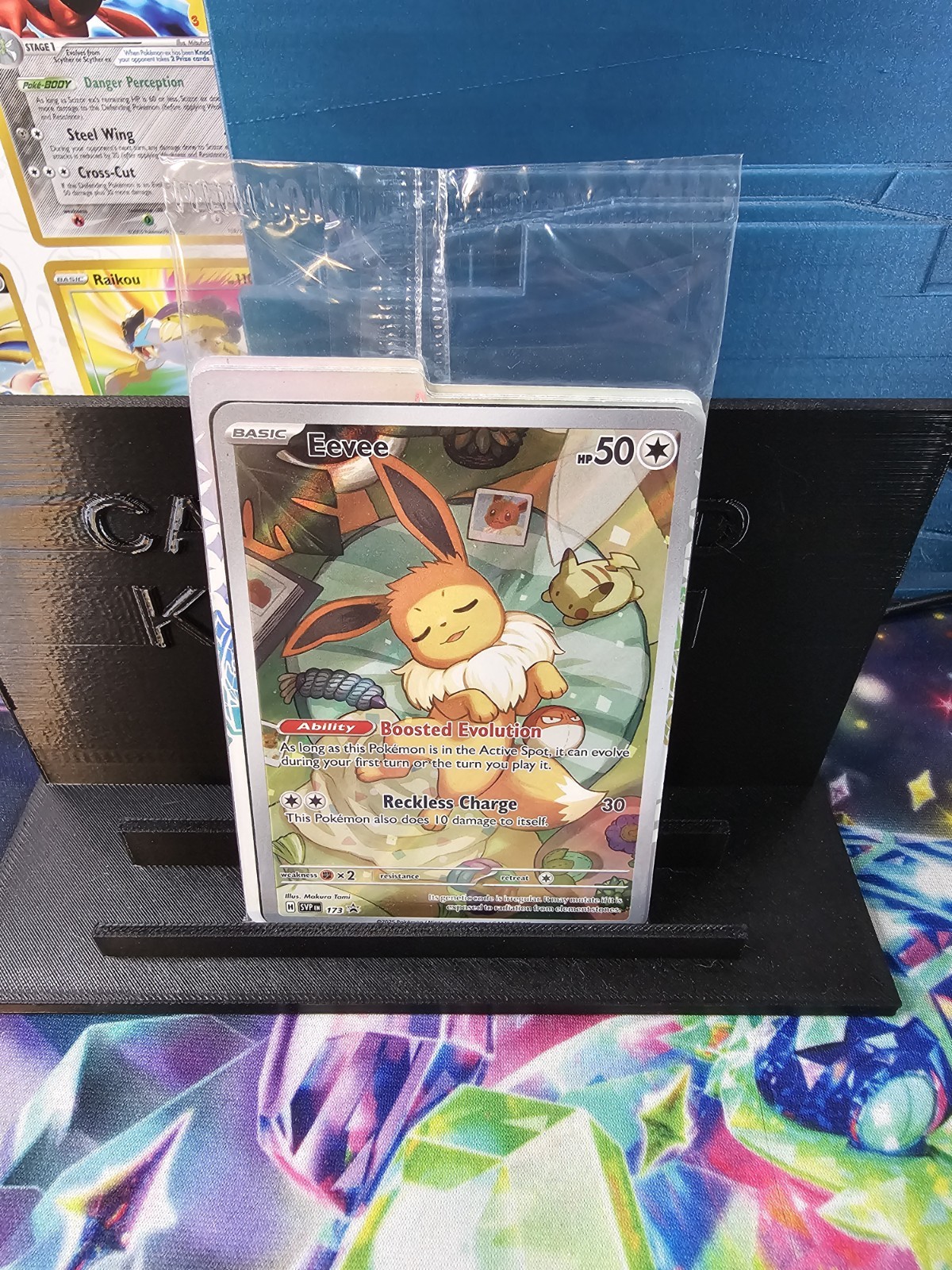 Sleeping Eevee 173 Sv: Scarlet & Violet Black Star Promo (Sealed)