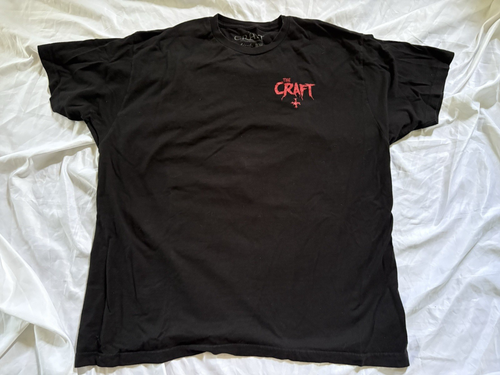 T-shirt maglietta uomo The Craft Its Only Magic nera invecchiata danneggiata adulto - Foto 6 di 9