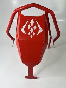 2017 POLARIS AXYS RMK 800 ZBROZ Front Bumper Nose Guard Aftermarket Red