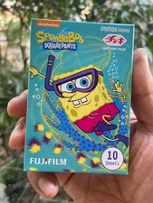 Collection Expired Instant Film Fujifilm Instax Mini Film Spongebob Diving