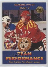1994-95 Leaf Elit Set Sweden Team Performance Brynas IF #136 0q3