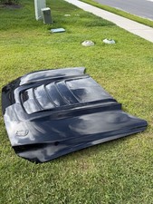 2015 Mustang Aftermarket Fiberglass Hood By Robotcraftsman With Aero Catch