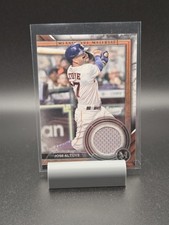 Jose Altuve 2022 Topps Museum Collection /50 Meaningful Materials #MMR2-JAL