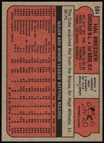 Tarjetas de béisbol 1972 Topps 601-787 (P-NM) - tú eliges - completa tu conjunto - Imagen 131 de 283