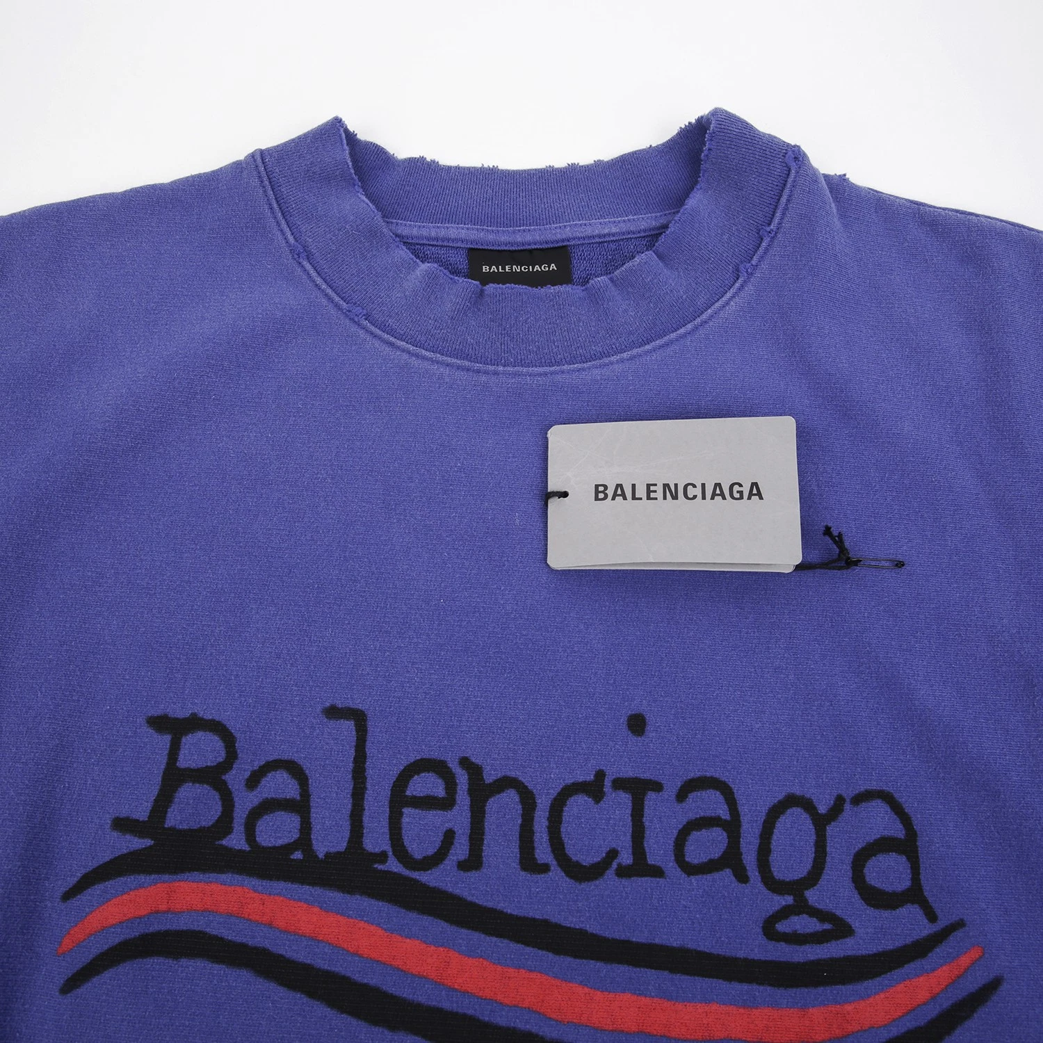 Felpa con logo Balenciaga taglia 4 133623314
