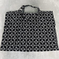 Bebe Au Lait Nursing Cover Black Cotton Breastfeeding Scarf Eye Contact Neckline