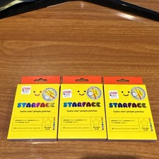 Lot Of 3 Starface Hydro-Star Play Pack Pimple Patches 32 Count Limited Edition